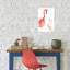 Flamingo 1 Piece Painting on Canvas-101409804-101409806