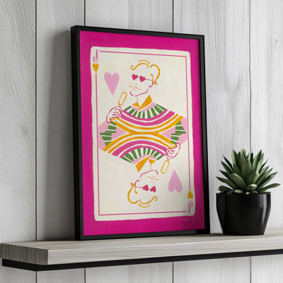 Jack of Hearts by Yvette St. Amant Art Print
