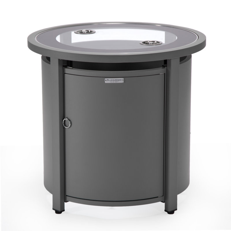 Couvercle de réservoir de propane Kliyah Firepit, Gris