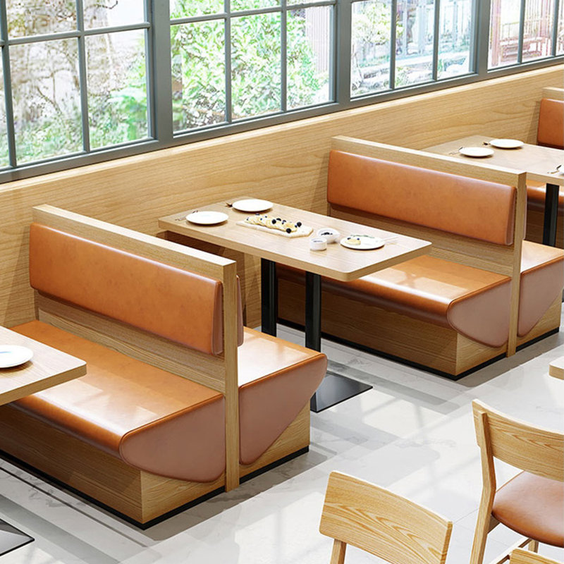 Banc rembourré simple et haut de gamme