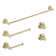 Circular 5 - Piece Bathroom Hardware Set