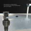 Ensemble de drain escamotable pour salle de bain avec trop-plein pour meuble-lavabo, chrome