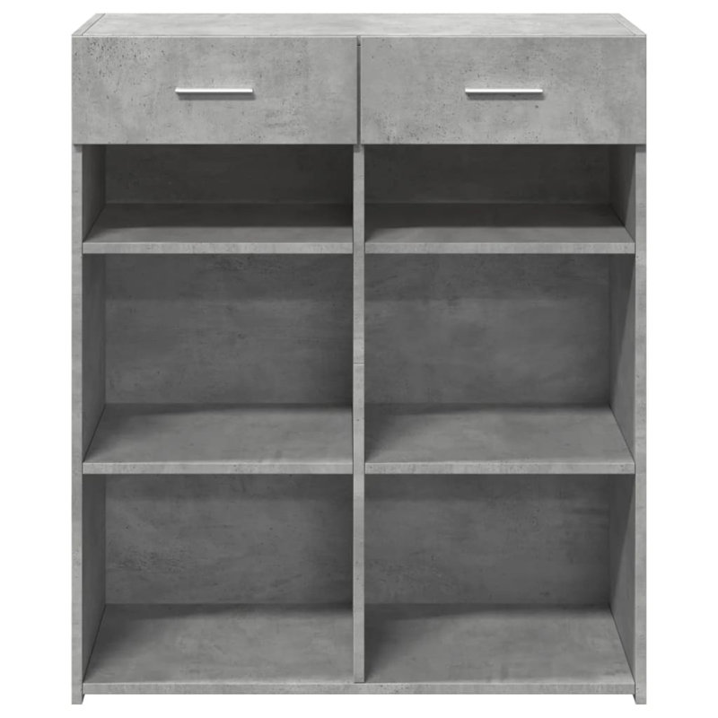 Alfonson 80cm Sideboard, Concrete grey