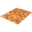 Tapis brun fait main vache Cho