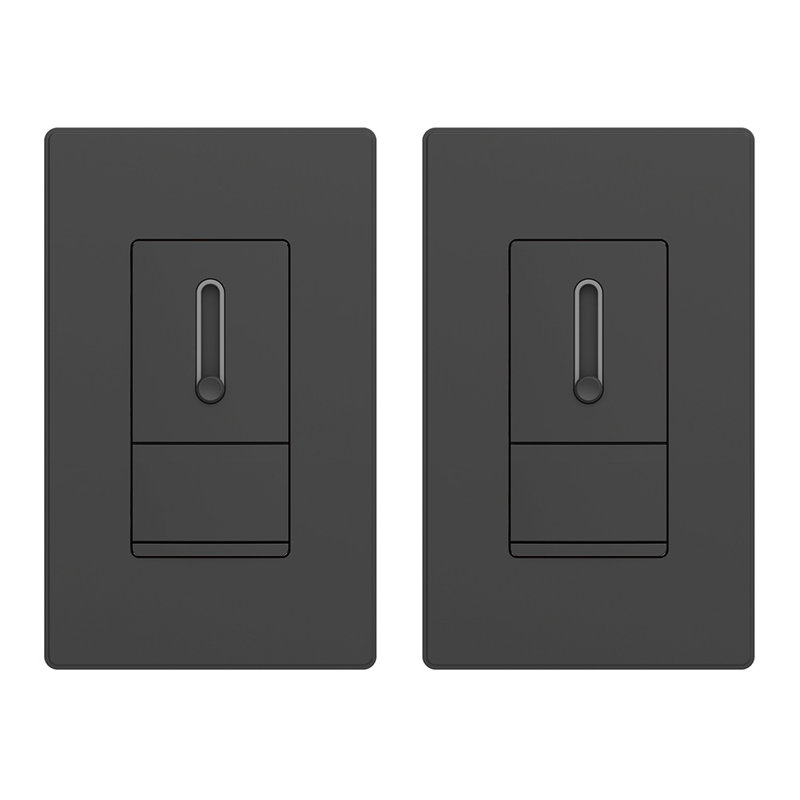 Gradateur de lumière unipolaire 5A 5A, Noir