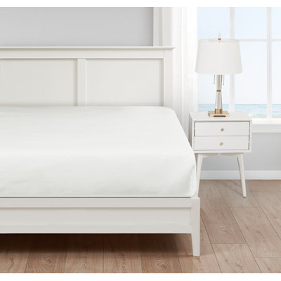 Nautica Cotton Blend Solid Fitted Sheets