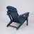 HDPE Folding Adirondack Chair With Dual Cup Holder - Composite Adirondack Chair With Wood Texture-72441344