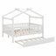 Lit en bois avec couchette-1999249160