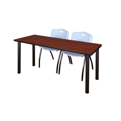 Kee Training Table Top & 2 M Stack Chairs