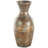 Kirthana Bamboo Wood Antique Inspired Pot Decorative Brown Vase-1774174824