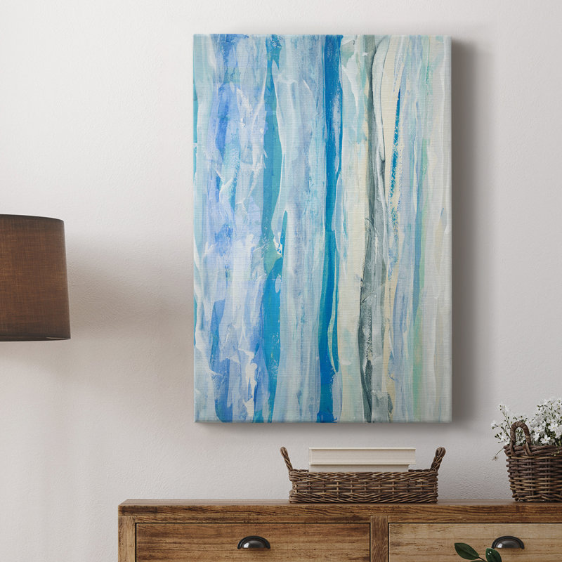 Baignade à terre - galerie sur mesure, H 12 po x l 8 po