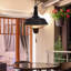 Outsunny 2100W Electric Patio Heater Garden Ceiling Hanging Warmer Light