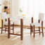 Ensemble de salle à manger 3 pièces avec table et 2 chaises rembourrées-126226648-126226650