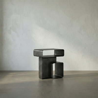 Danville Steel Top End Table