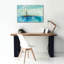  «Lighthouse Morning» par Silvia Vassileva, art mural sur toile, 40 po x 26 po