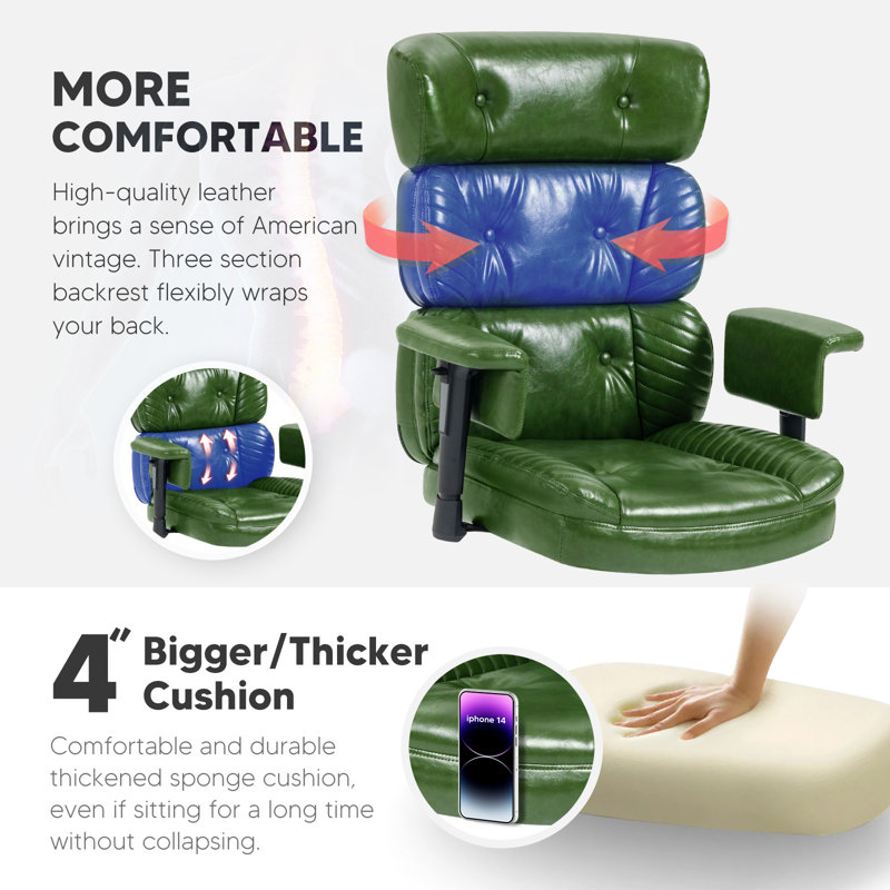 Nickolas Executive Chair, Green