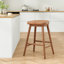 Tabouret de bar en bois massif Danel-927250379-927250421