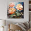 Fleurs de lotus fauves III sur toile-110037176-110037170