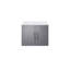 Meuble-lavabo de salle de bain 24 po X P 22 po D, avec plateau en quartz blanc-648121697-648121699