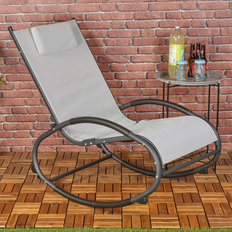 Burdine Outdoor Chair, Light Grey