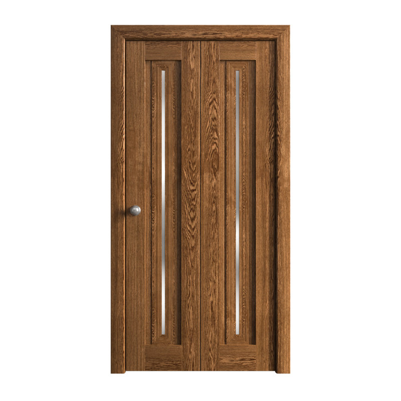 Portes coulissantes pliantes pour garde-robe | Ego 5014 | Ensemble de quincaillerie pour moulures robustes | Portes de garde-robe de chambre en bois massif