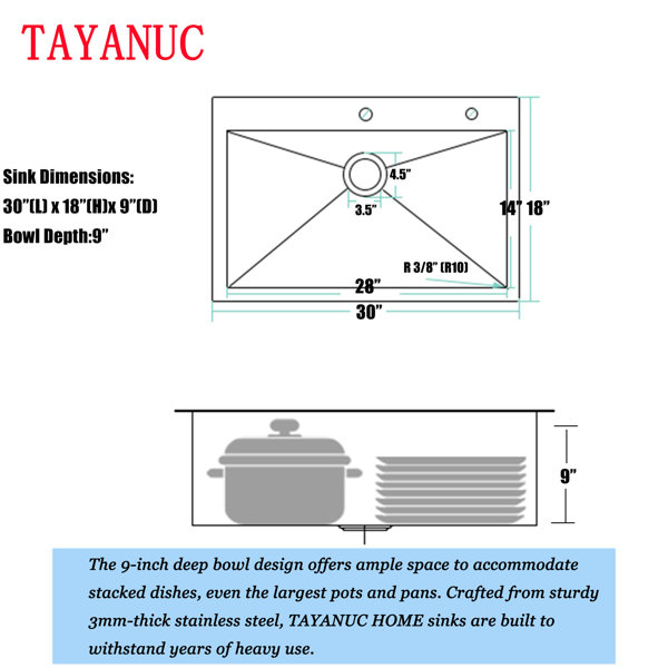 Dimensions du produit