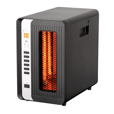 Infrared Quartz Heater With Remote, LED Display