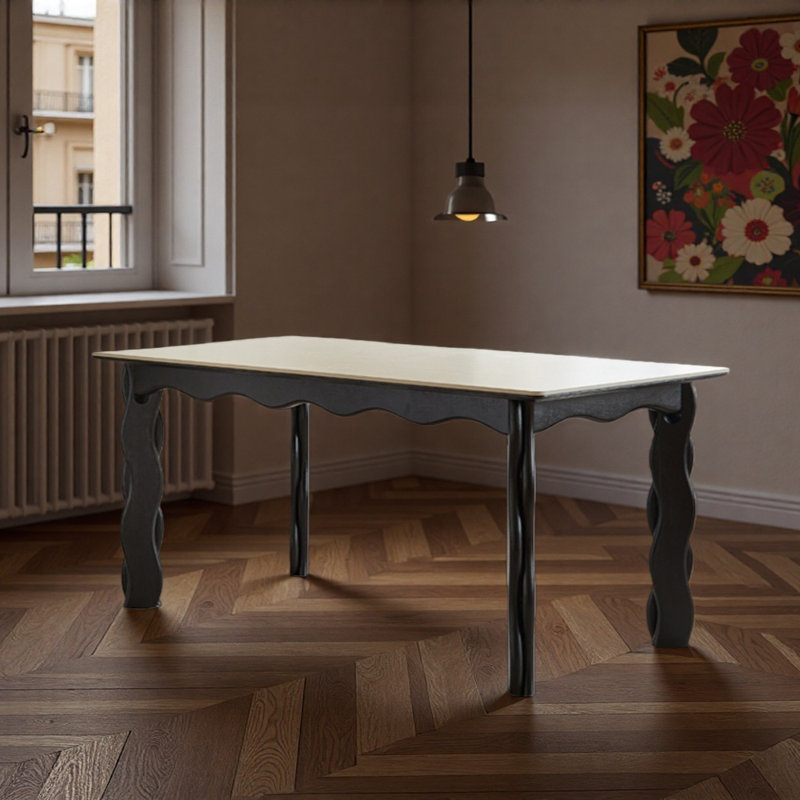 Table de salle à manger French Style, 29.92”H x 70.86”L x 31.49”W