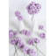 30 pièces fleurs artificielles roses en mousse avec tiges 8 cm fleurs roses-1208168522