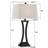 Burholme 31" H 3-Way Dimmable Forged Iron Table Lamp (Set of 2)-487831502