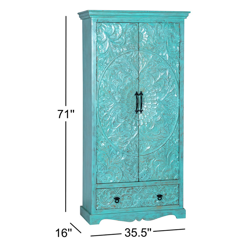 Armoire Maiorano, Vert délavé