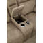 Causeuse inclinable électrique double Hochstetler, Derby fauve-1482002028