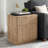 23'' Fluted Nightstand With Mid-Century Modern-605077749