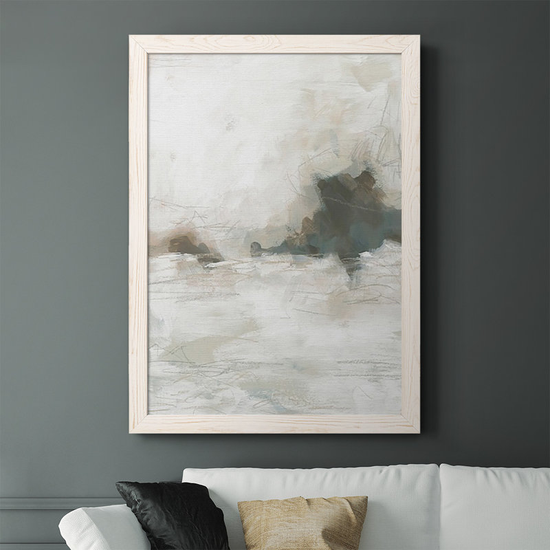 Watertown Horizon Break II, reproduction d'art sur toile, Toile avec cadre blanc, H 37,5 po x l 27,5 po, Pas de tapis