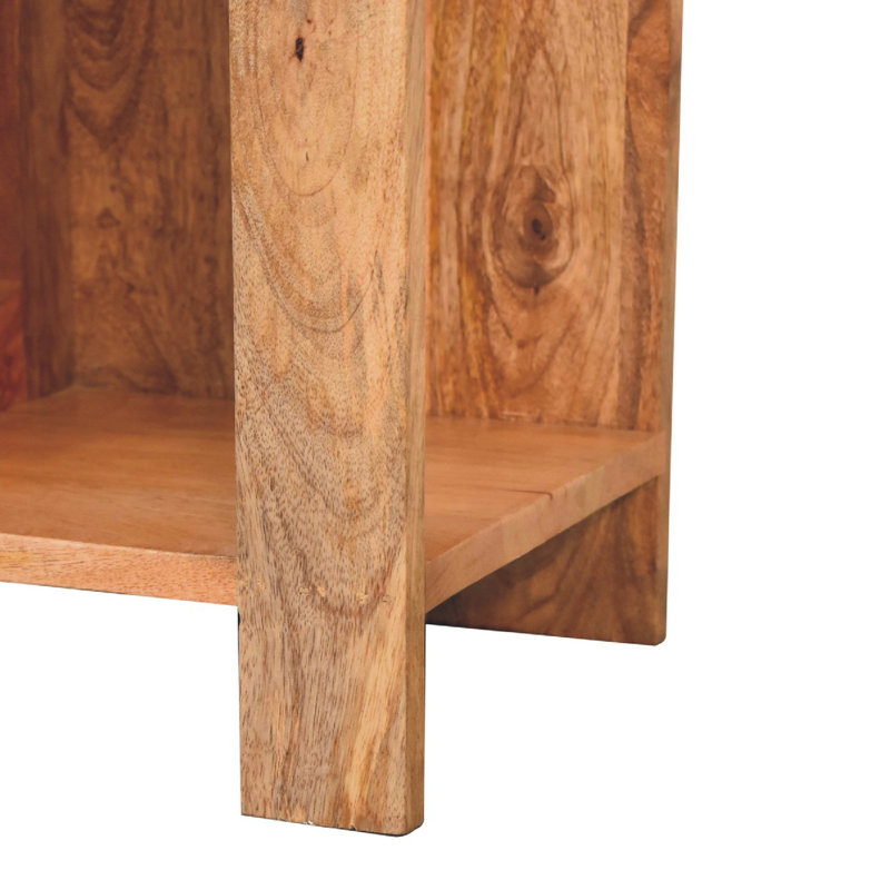 Sebastien 28cm W Solid Wood Bedside Table