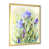 Toile avec cadre photo doré
