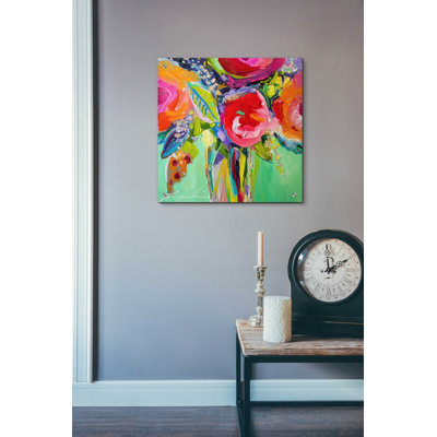 «Ode to Summer 1» par Jacqueline Brewer, art mural en verre acrylique