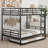 Metal Bunk Bed with Trundle-214622881