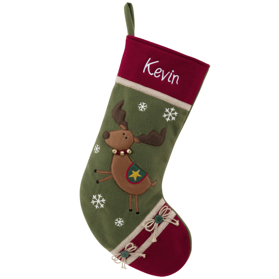Country Character Personalized Stocking The Holiday Aisle® 