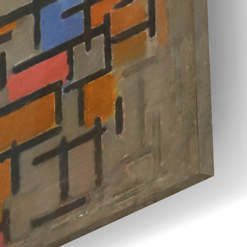 "Composizione, 1916" par Piet Mondrian, H 16 po x l 12 po x P 0,13 po