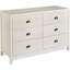 Commode double en bois massif à 6 tiroirs Arranda-359826183