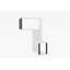 Tablette murale moderne, blanche, 33,1 po x 20,5 po x 7,9 po | 100% panneau de particules enduit de mélamine, épaisseur: 0,7 pouce | Fixation murale facile, conception élégante pour la maison ou le bureau, solution de rangement fonctionnelle-2033725694