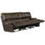 Canapé inclinable en cuir 93 po Anjuman-24676000-24676003-24734707