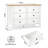 Wilma 6 Drawer Double Dresser For Bedroom-106233631