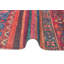 Tapis rouge / bleu en polyester tissé à la machine Trini-36943352