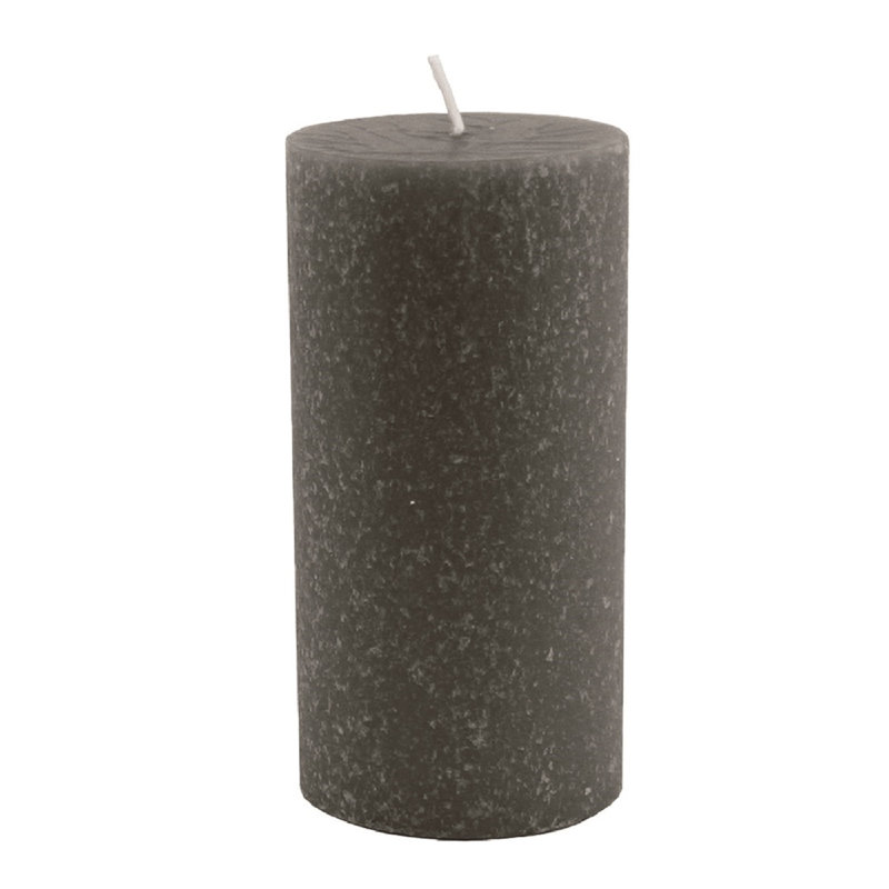 Timberline Unscented Pillar Candle, Pumpkin, 6" H x 3" W x 3" D