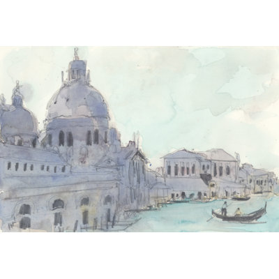 Santa Maria Della Salute Moment 1 Piece Wrapped Canvas Painting