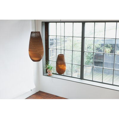 Luminaire suspendu Scraplights Drop 22 naturel