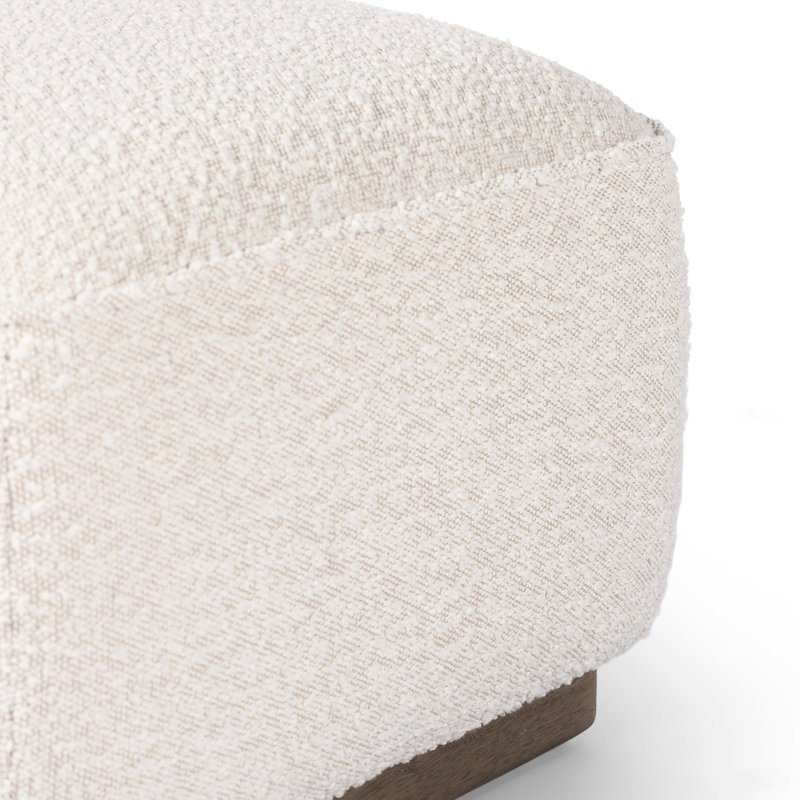 Sinclair Square Ottoman-21", Knoll Natural Polyester Blend