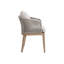 Capri Outdoor Teak Dining Armchair-1888414606